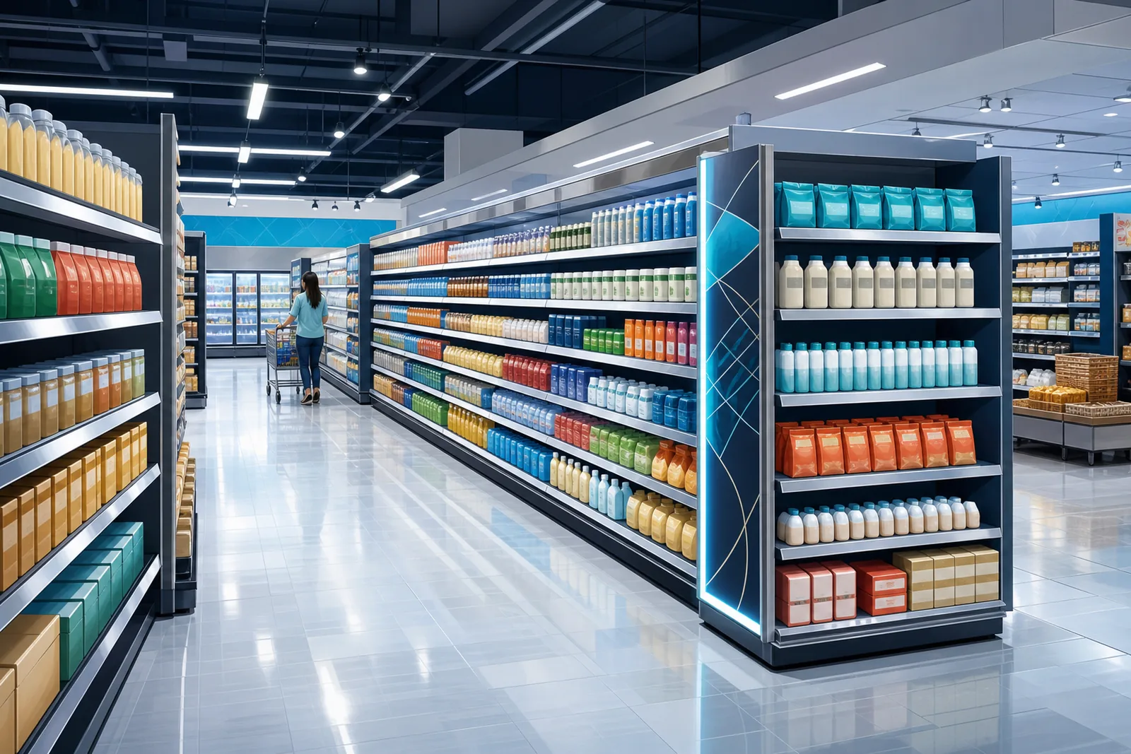 Retail Enterprise — original SKUsight illustration
